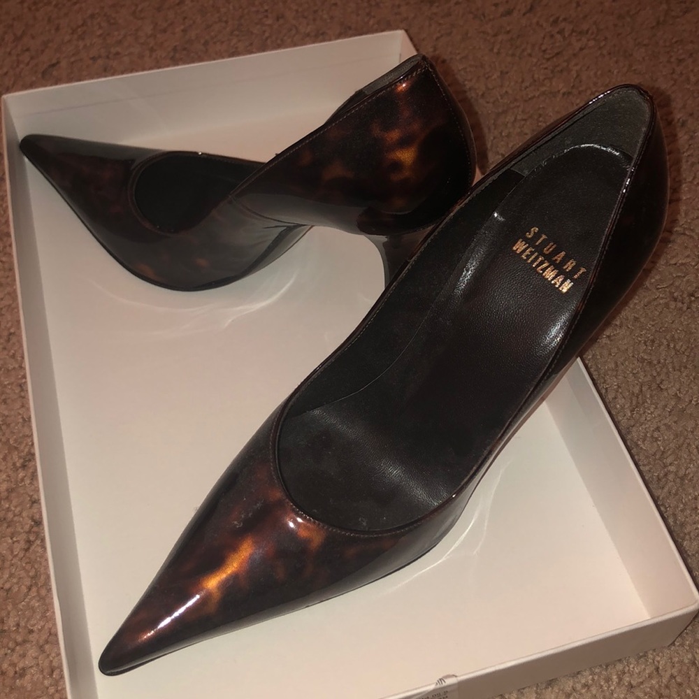 Stuart Weitzman Leopard Pumps